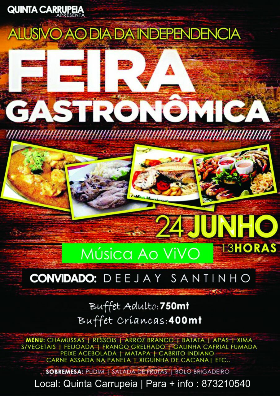 feira gatronomica 24 de junho